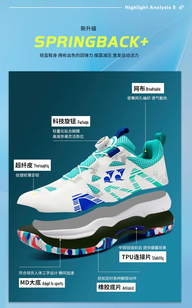 Scarpe Da Badminton E Ping Pong Traspiranti In Mesh Antiscivolo Per Interni Ed Esterni Scarpe Sportive Da Allenamento