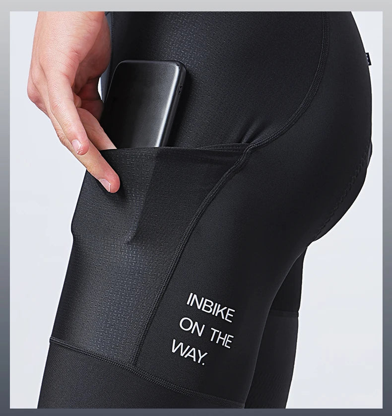 Pantaloncini Con Bretelle Da Ciclismo MTB Uomo Professionali Per Bici Da Montagna E Strada Abbigliamento Ciclismo