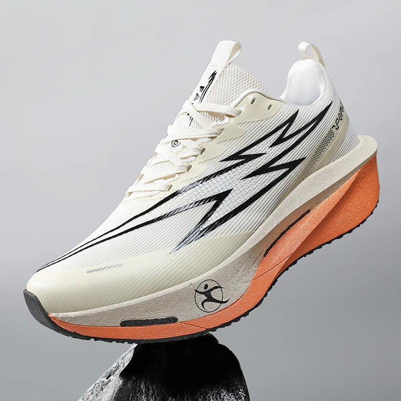 Scarpe sportive da uomo Scarpe da corsa con piastra in carbonio Scarpe da ginnastica da maratona maschili Scarpe da allenamento per atletica ammortizzanti da corsa per donna