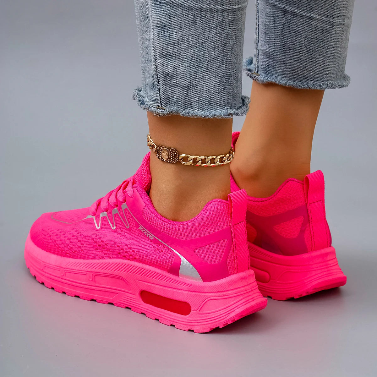 Scarpe Basse Da Donna In Mesh Traspirante Per Estate Scarpe Da Ginnastica Casual Spedizione Gratuita