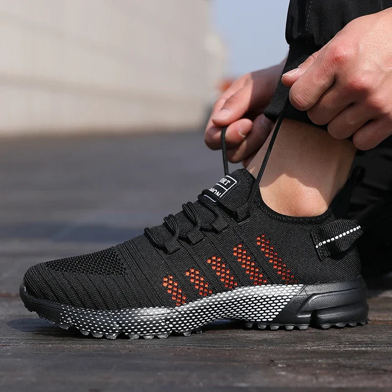Scarpe Da Ginnastica Casual Uomo In Mesh Leggero Traspiranti Con Suola Morbida Slip On Mocassini Scarpe Da Allenamento