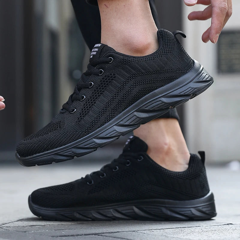 Scarpe Da Ginnastica Uomo Traspiranti Esterno 2025 Scarpe Sportive Casual Da Corsa Con Suola Morbida Antiscivolo Mesh