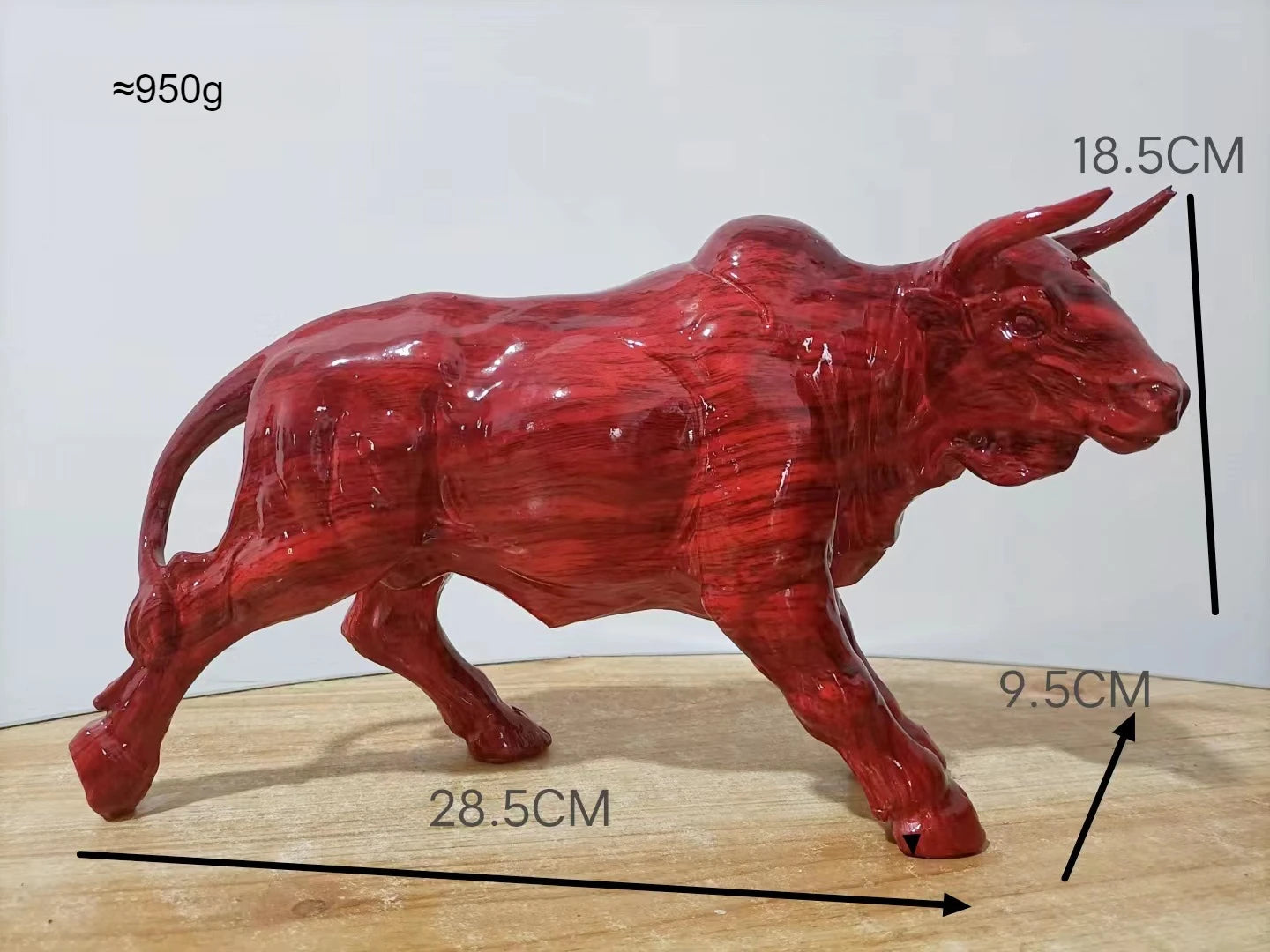 Statua di toro nordico in resina Wall Street Figurine di bue Animali Ornamenti per la casa Graffiti Toro Scultura per interni Decorazioni per la casa