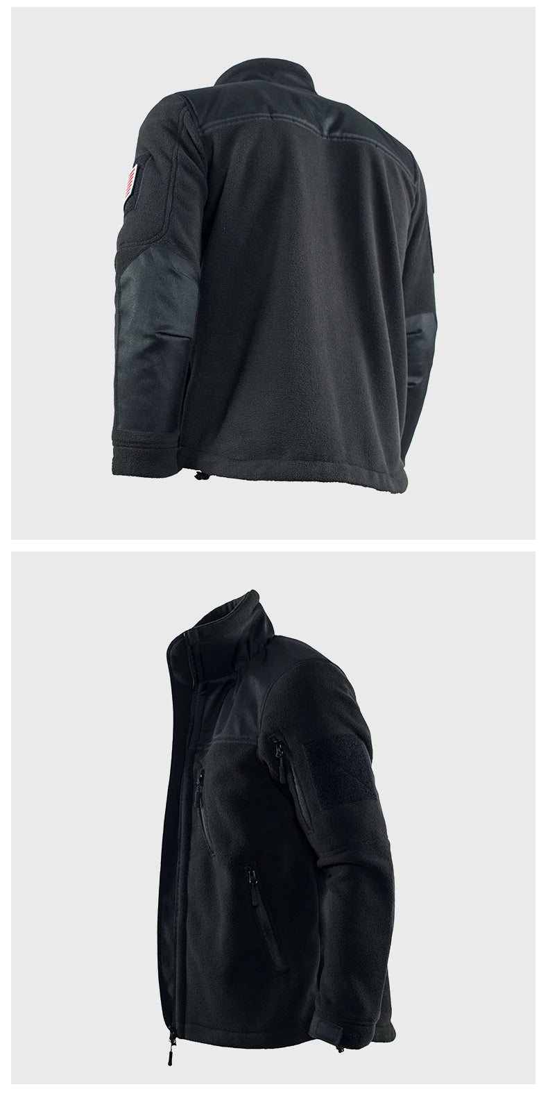Giacca Invernale Tattica Militare In Pile Caldo Mimetico Cappotto Da Uomo Da Safari Outwear Abbigliamento Outdoor