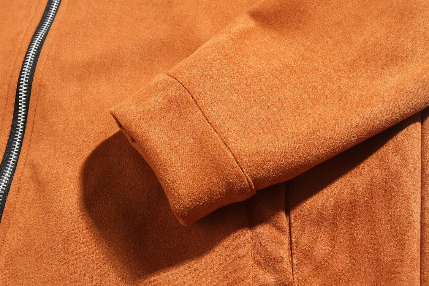 Giacca Uomo Slim Fit Colletto Coreano Autunno Inverno Casual Business Con Cerniera
