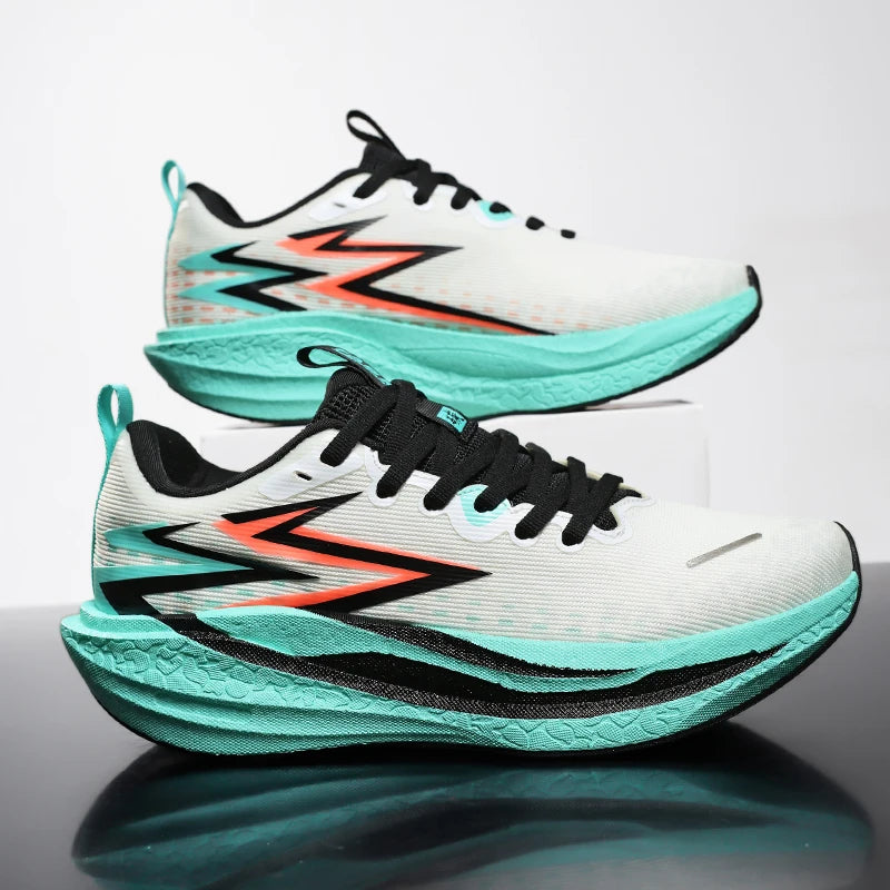 Scarpe Da Corsa Marathon Uomo Con Piastra In Carbonio Leggere E Traspiranti Sneakers Atletiche Per Donna Comode