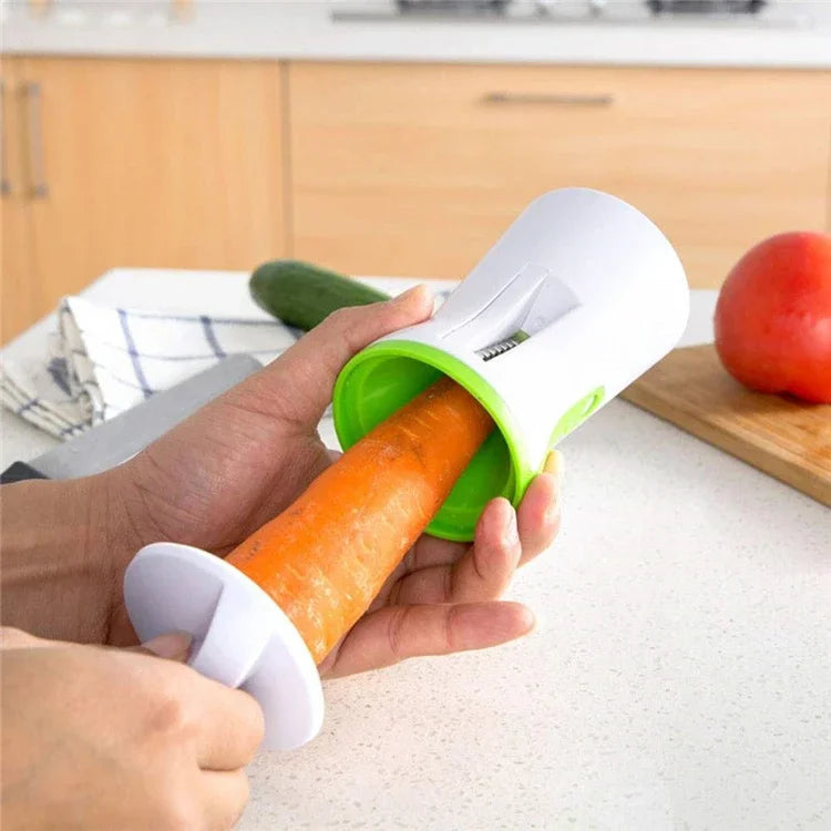 Affettaverdure a Spirale Professionale, Taglia Verdure Multifunzione per Pasta di Zucchine, Spaghetti e Noodle