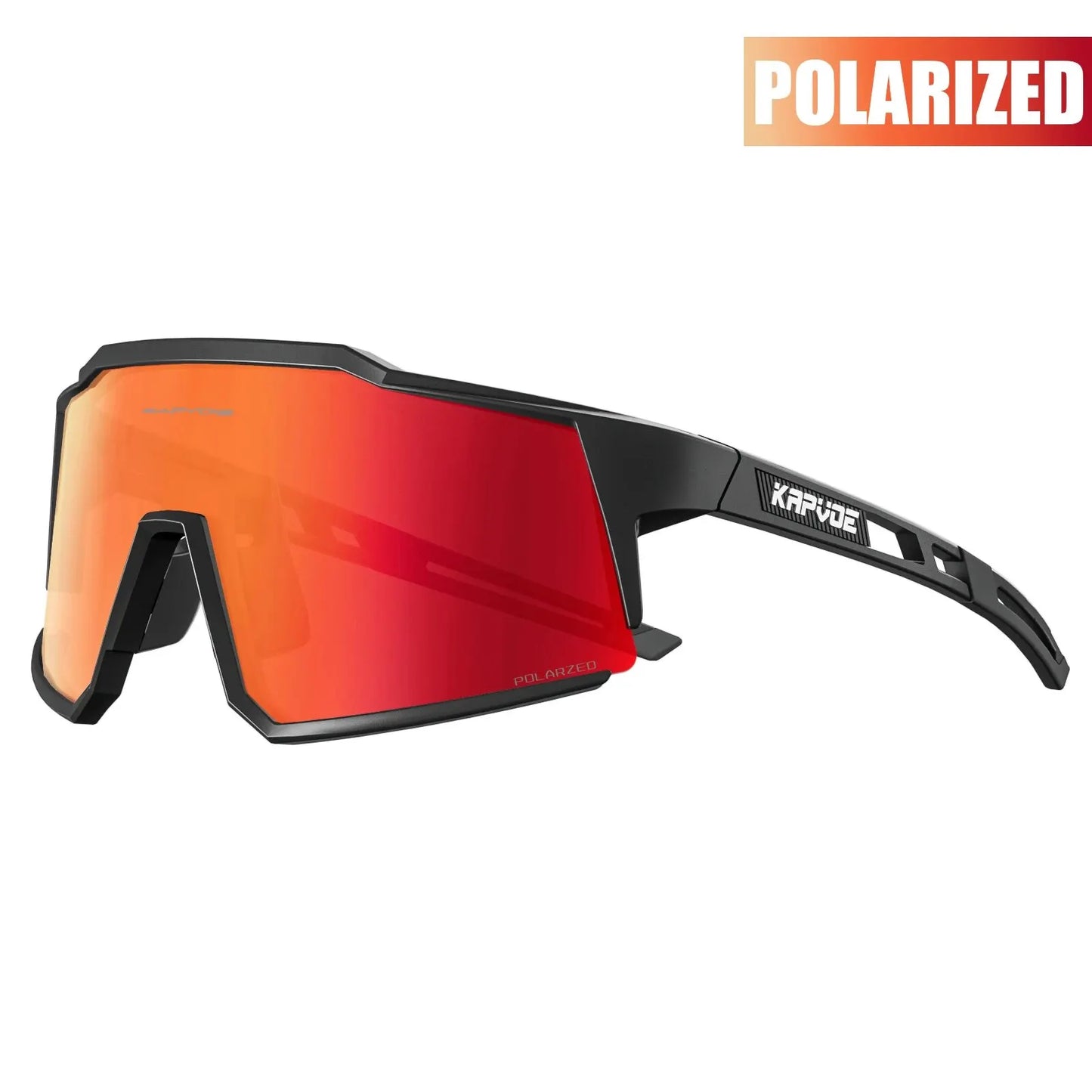 Kapvoe Occhiali Da Ciclismo Polarizzati UV400 Leggeri Per Bici Strada MTB Attrezzatura Sportiva