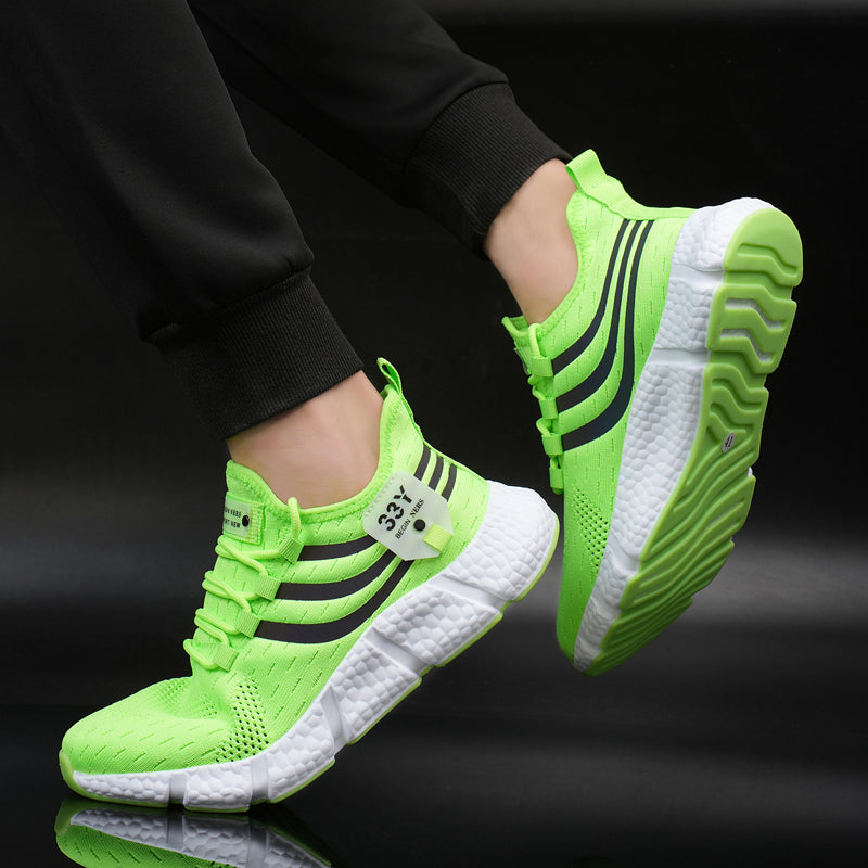 Scarpe Da Ginnastica Uomo Traspiranti Da Corsa Comode Sneakers Sportive Con Plateau In Stile Classico Casual