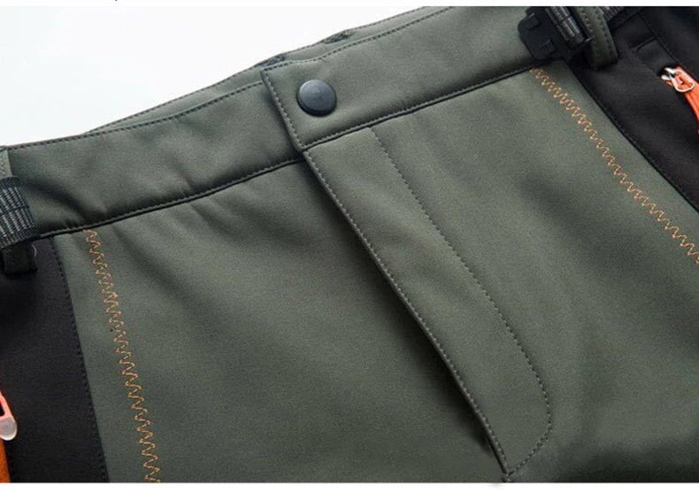 Pantaloni In Pile Invernali Da Donna Per Trekking Impermeabili Caldi Softshell All Aperto Antipioggia Antivento