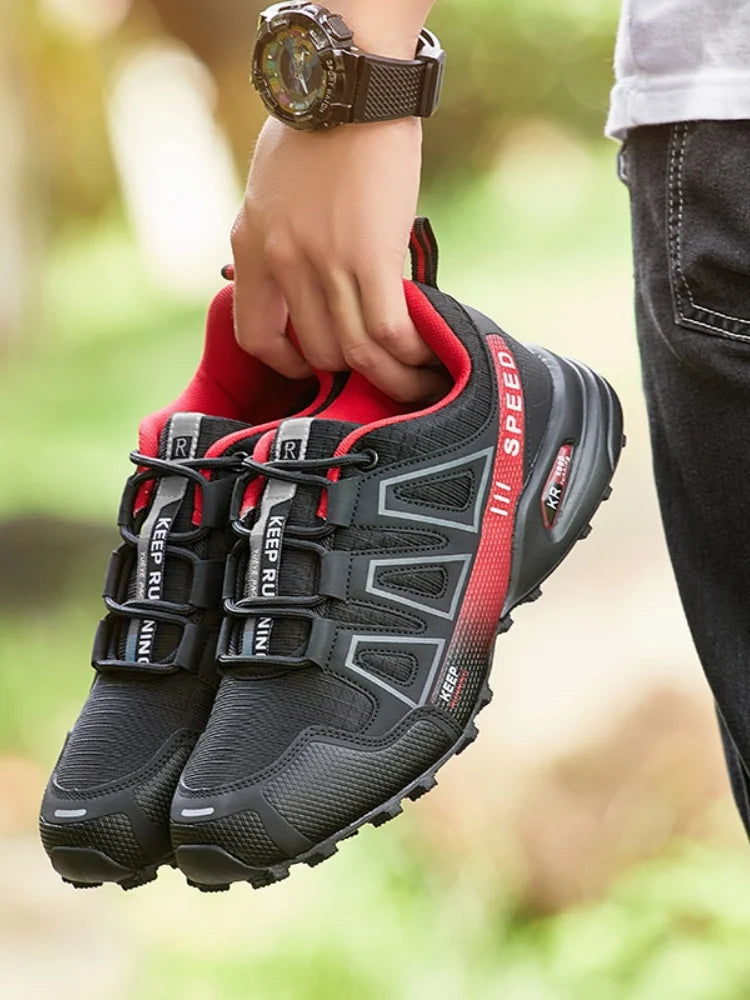 Scarpe Da Uomo Da Ciclismo Fuoristrada Antiscivolo Traspiranti Per Escursionismo Esterno
