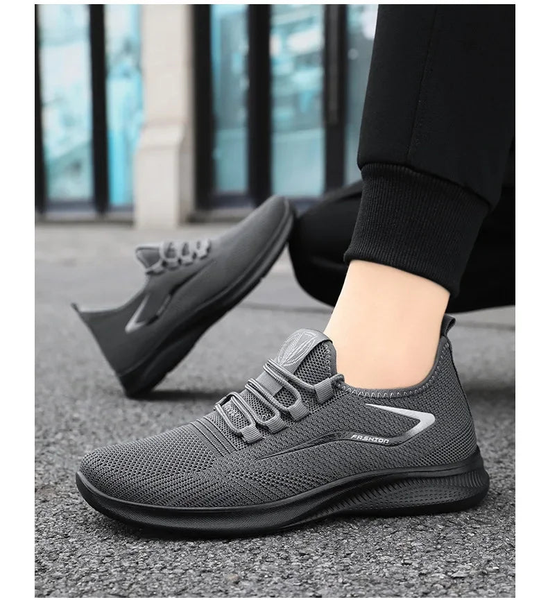 Scarpe Da Corsa Da Uomo Traspiranti Estate Nuovo Stile Casual Antiodore Suola Morbida In EVA Mesh Scarpe Da Ginnastica