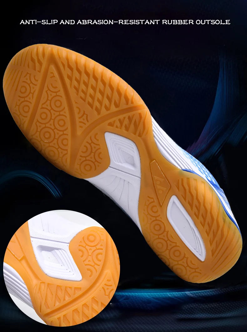 Scarpe Da Allenamento Ping Pong Tennis Traspiranti Antiscivolo All'aperto Uomo Donna in Maglia