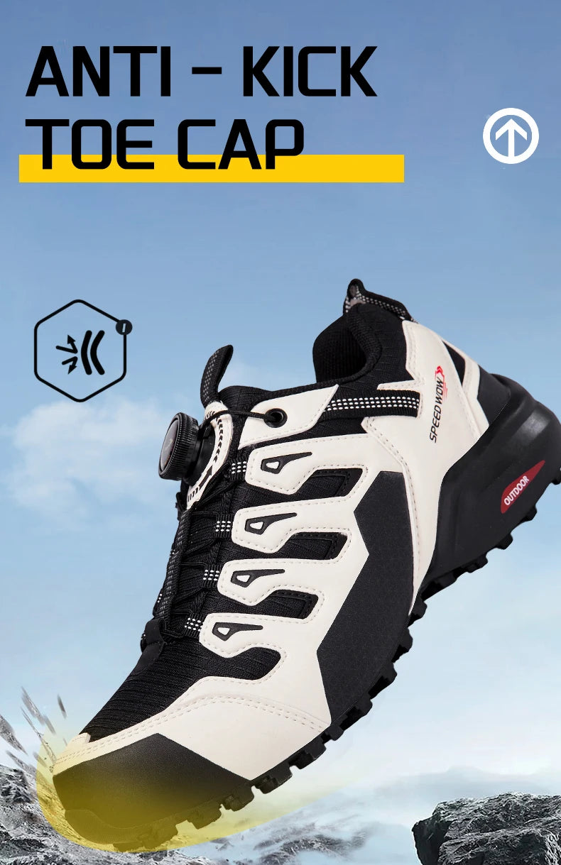 Scarpe Da Trekking Da Uomo In Pelle Scamosciata Esterno Scarpe Da Ginnastica Tattiche Da Caccia Resistente All Usura