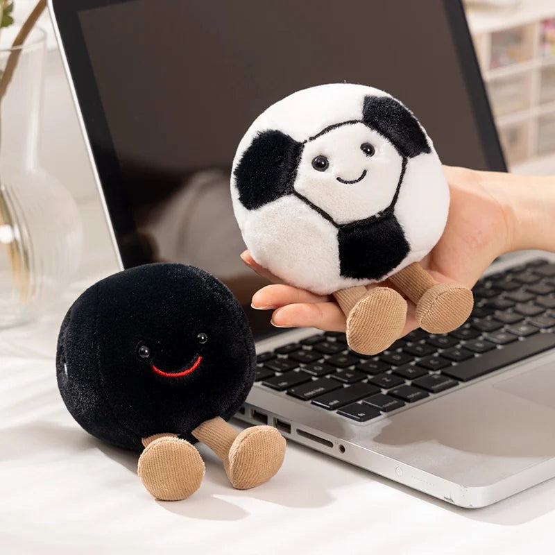 Peluche GDzaccly Sportivi Adorabili Palline Morbide Cuscino Regalo Di Natale Per Ragazzi Basket Calcio Tennis Biliardo
