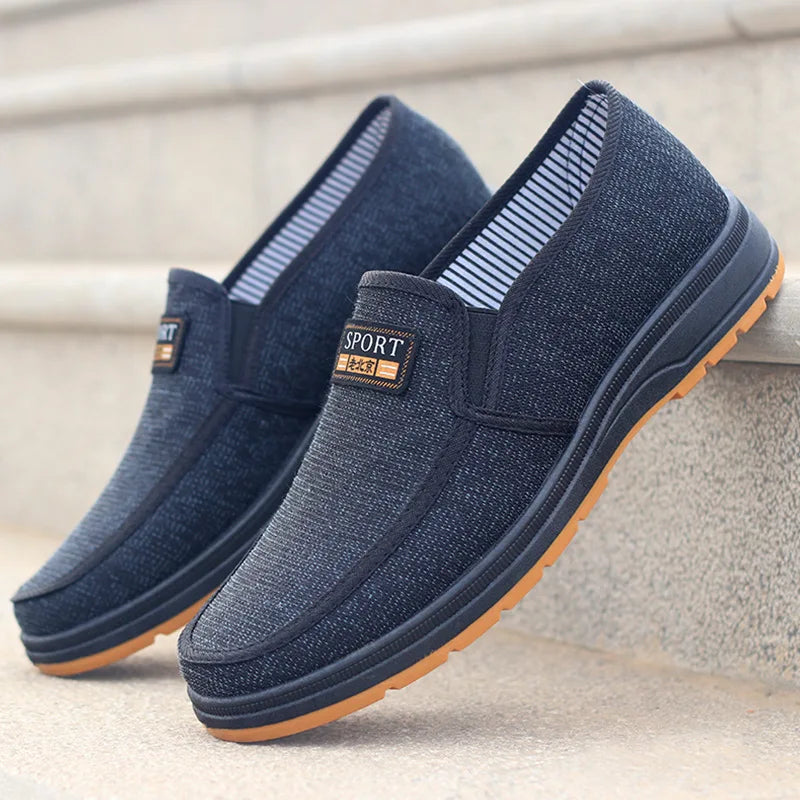 Scarpe Da Ginnastica Estive Da Uomo Traspiranti In Tela Sneaker Casual Piatte Spedizione Gratuita
