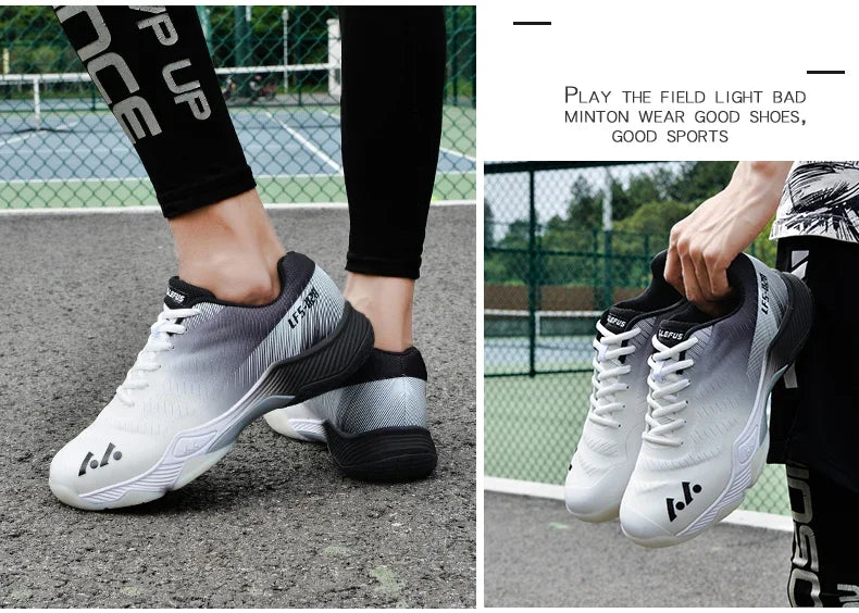 Scarpe Da Badminton Uomo Resistenti Traspiranti Esterno Interni Grandi Dimensioni Pallavolo Professionali Originali Ragazzi
