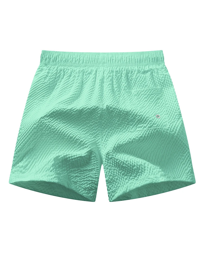 Pantaloncini Da Spiaggia Da Uomo Con Asciugatura Rapida Fodera In Rete Tasche Shorts HooThreads Costume Da Bagno