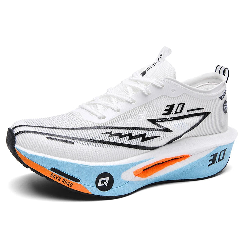 Scarpe Da Corsa Uomo Piastra In Carbonio 3.0 Maratona Rimbalzo Stabile Resistenti All Usura Scarpe Ginnastica Allenamento