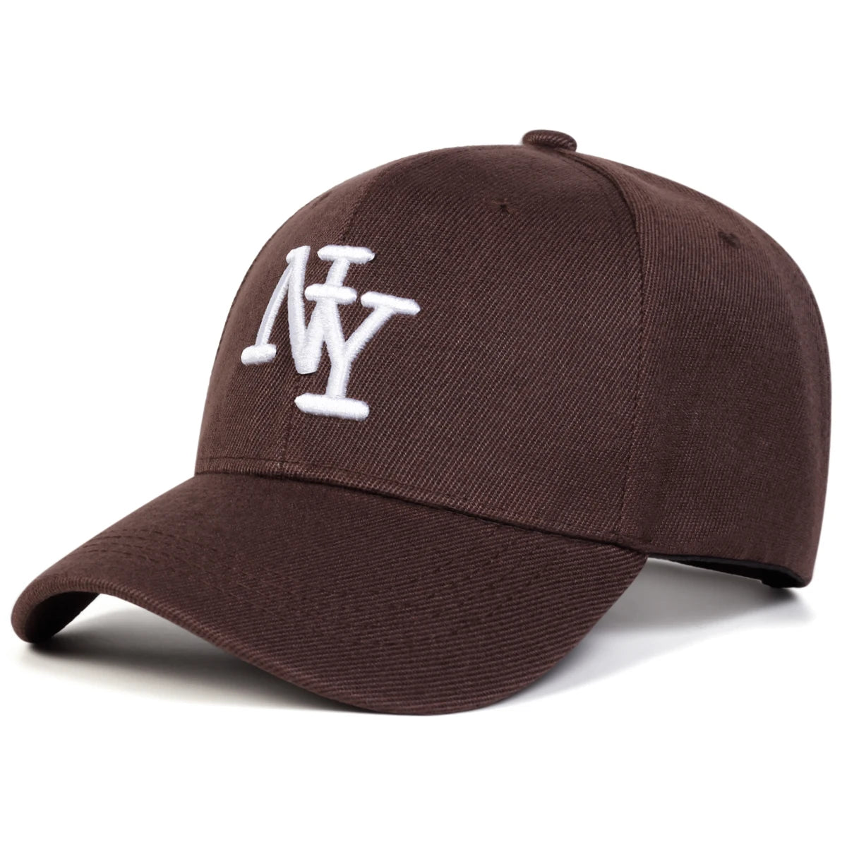 Berretto Baseball Unisex Con Ricamo Lettera NY Cappello Regolabile Esterni Primavera Autunno Protezione Solare Sportivo