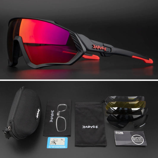 Occhiali Da Ciclismo Polarizzati Per Sport All'Aperto Corsa Pesca MTB Bici Da Strada Unisex Uomo Donna