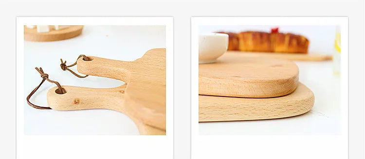 Tagliere In Legno Di Faggio Di Alta Qualità Per Cucina Tagliere Multiuso Per Pizza Pane Frutta Sushi Vassoio Sospeso