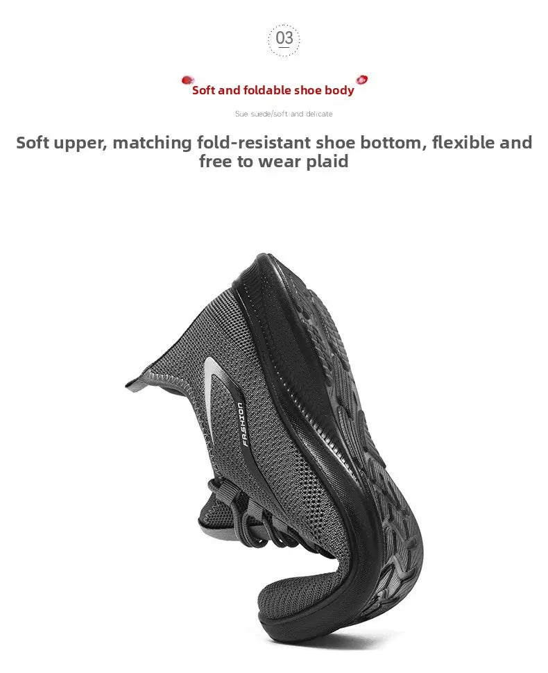 Scarpe Da Corsa Da Uomo Traspiranti Estate Nuovo Stile Casual Antiodore Suola Morbida In EVA Mesh Scarpe Da Ginnastica