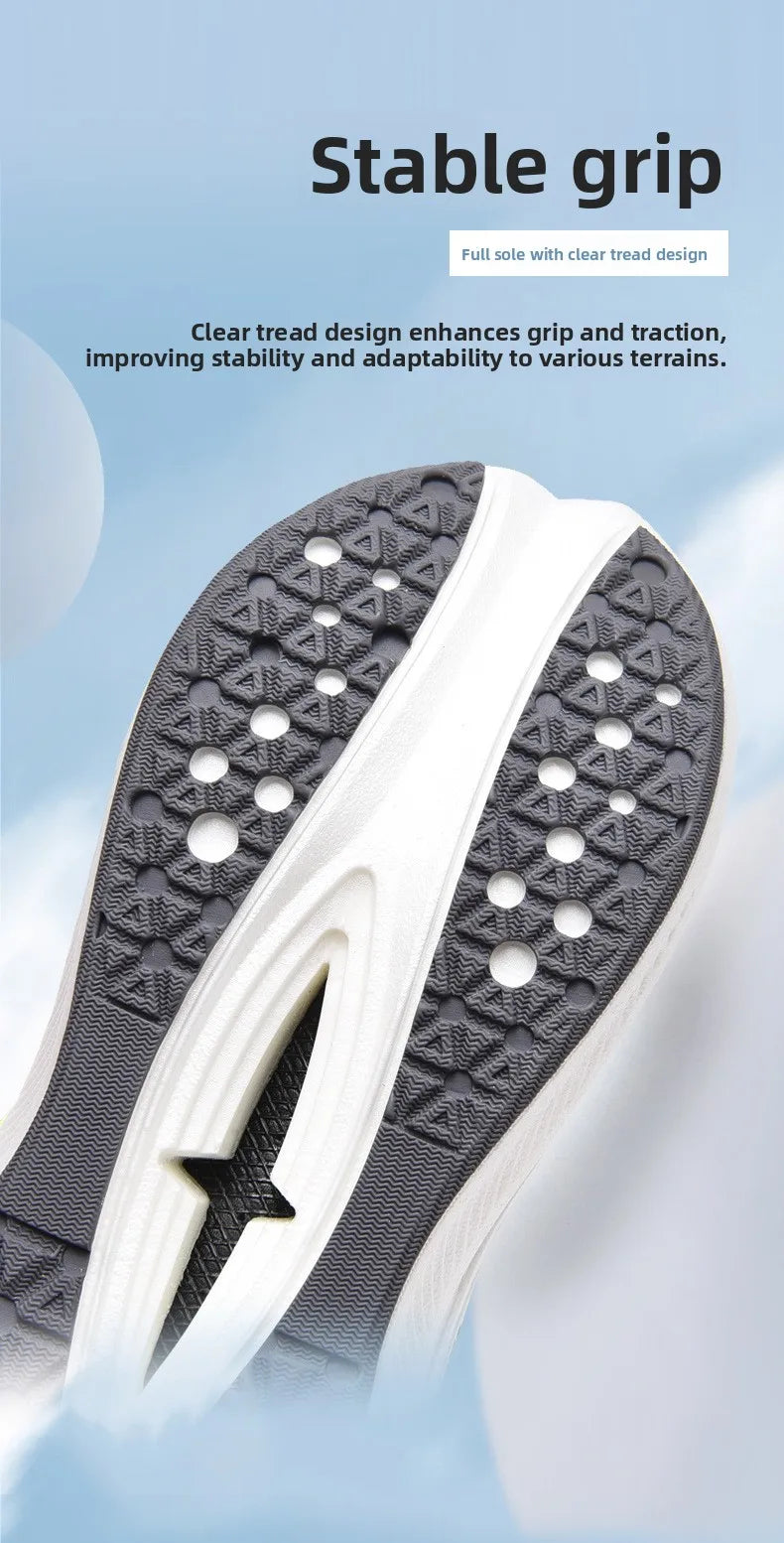 Scarpe da Corsa Sound Friction Rabbit 7PR con Piastra in Carbonio Traspiranti Leggere Sneakers Casual Unisex