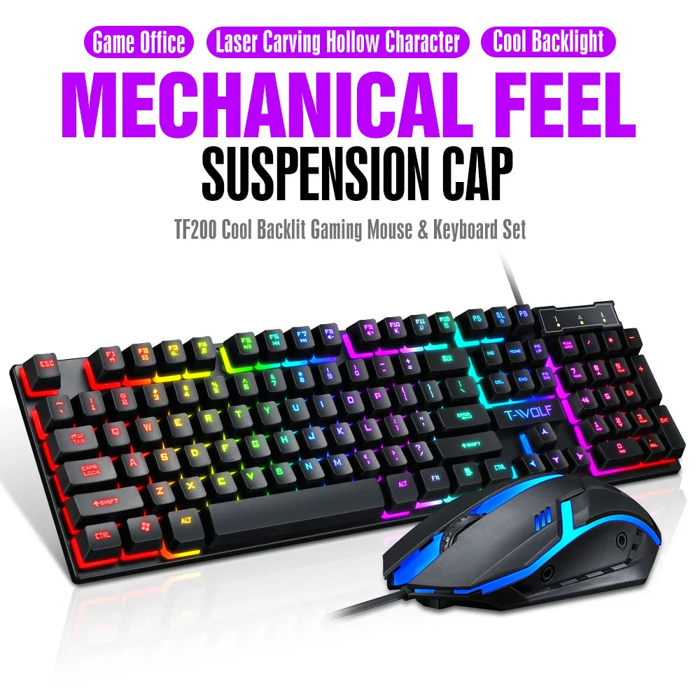 Tastiera Cablata 100 Percento Layout Europeo Multilingue ISO Retroilluminazione Multicolore Per Gaming Ufficio Desktop