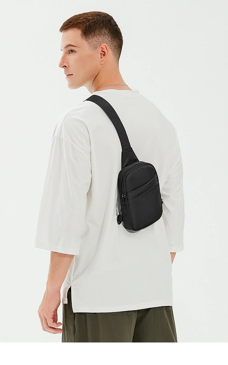 Marsupio Multifunzionale 2In1 Borsa Da Viaggio Per Esterni Uomo Donna Borsa A Tracolla Piccola Casual