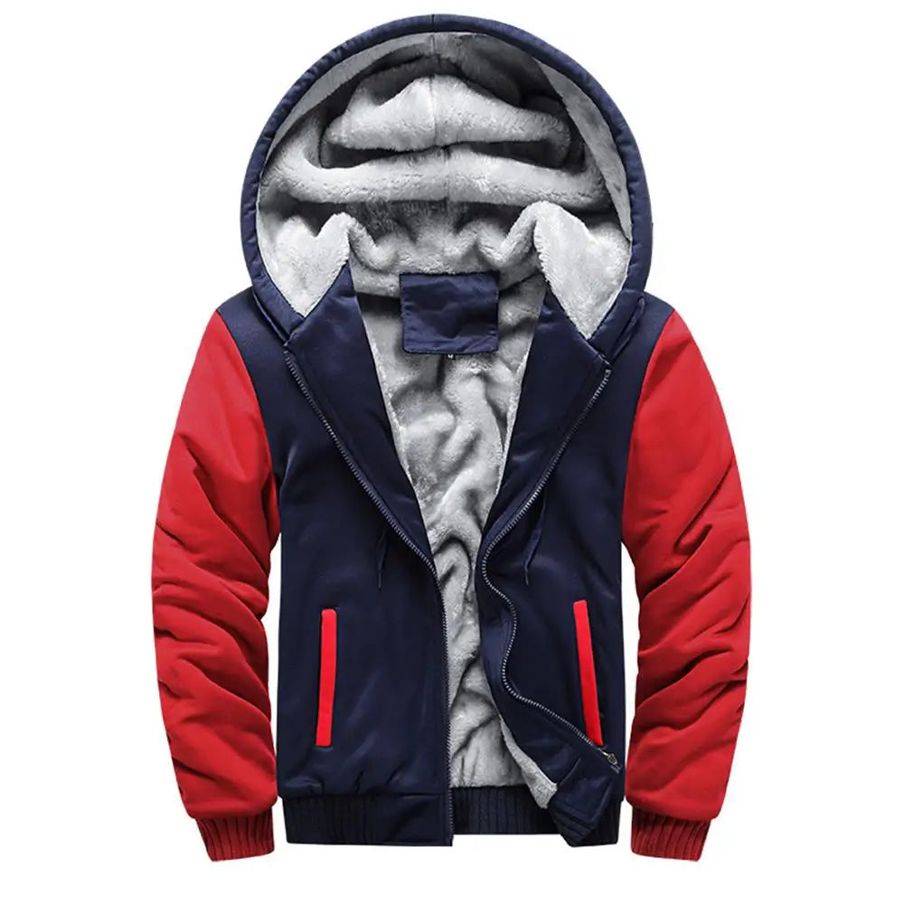 Giacca Invernale Da Uomo Camouflage Con Cappuccio In Pile A Manica Lunga Streetwear Abbigliamento Uomo