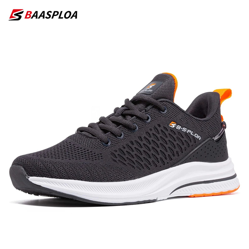 Baasploa Scarpe Da Corsa Da Uomo Traspiranti Leggere Con Aumento Di Altezza Design Sportivo Per Allenamenti All Aperto