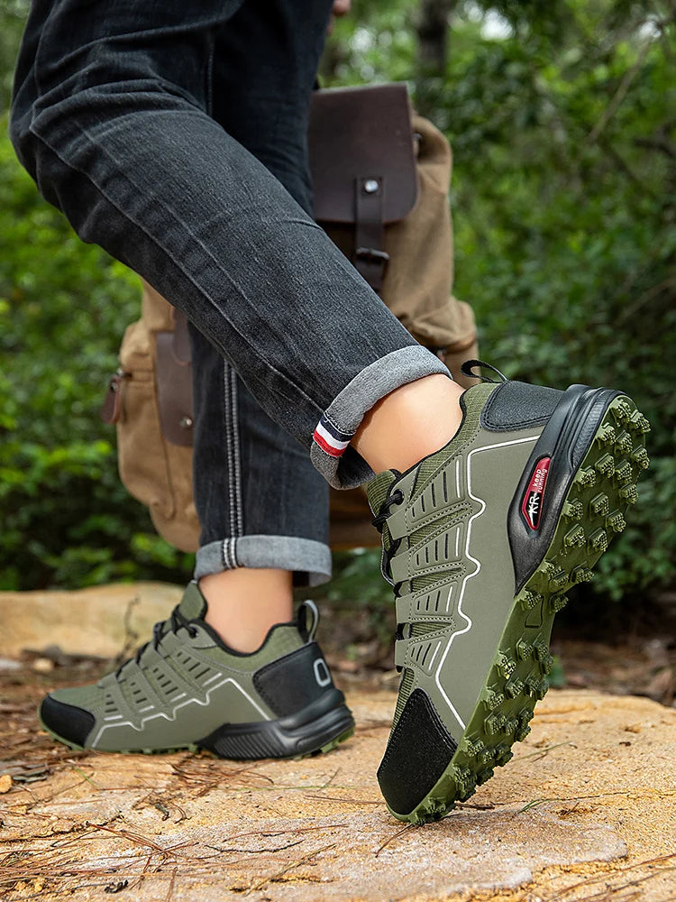 Scarpe Da Trekking Da Uomo Impermeabili Antiscivolo Per Tutti I Terreni Campeggio Allenamento Ciclismo