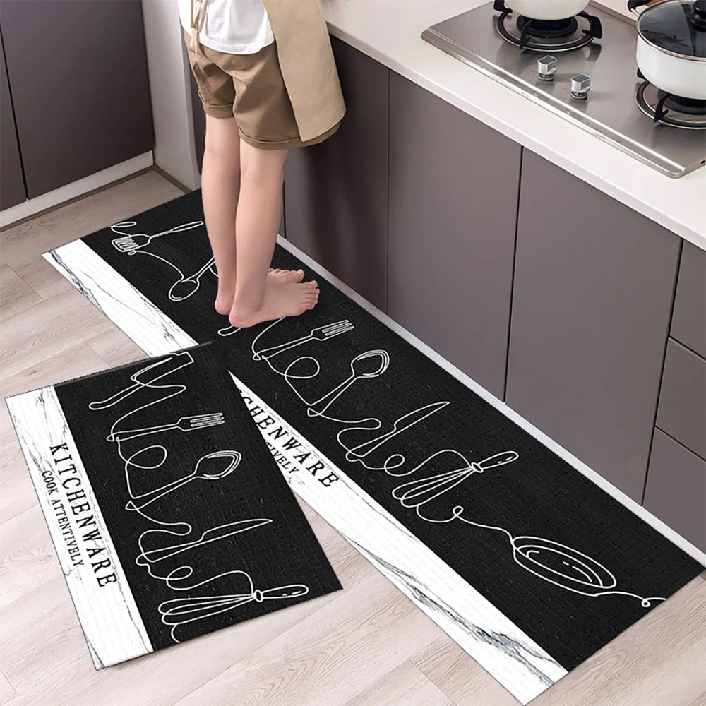 Tappetino Da Cucina Antiscivolo Lungo In Velluto Cristallo Per Soggiorno E Camera Da Letto Zerbino Tappeti Assorbenti