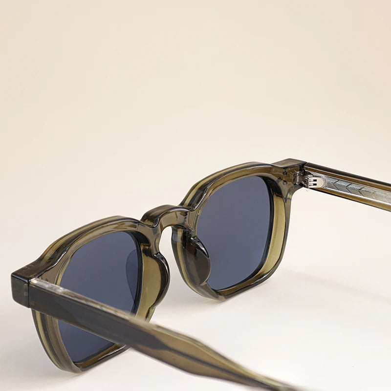CaterSide Occhiali Da Sole Punk Unisex Con Montatura Quadrata Design Personalizzato Per Viaggi E Feste