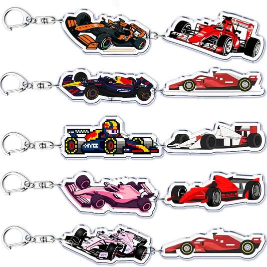 Portachiavi Con Ciondolo Per Auto Da Corsa Popolare Super Cool Per Accessori Borsa Gioielli Regali Fan Amici