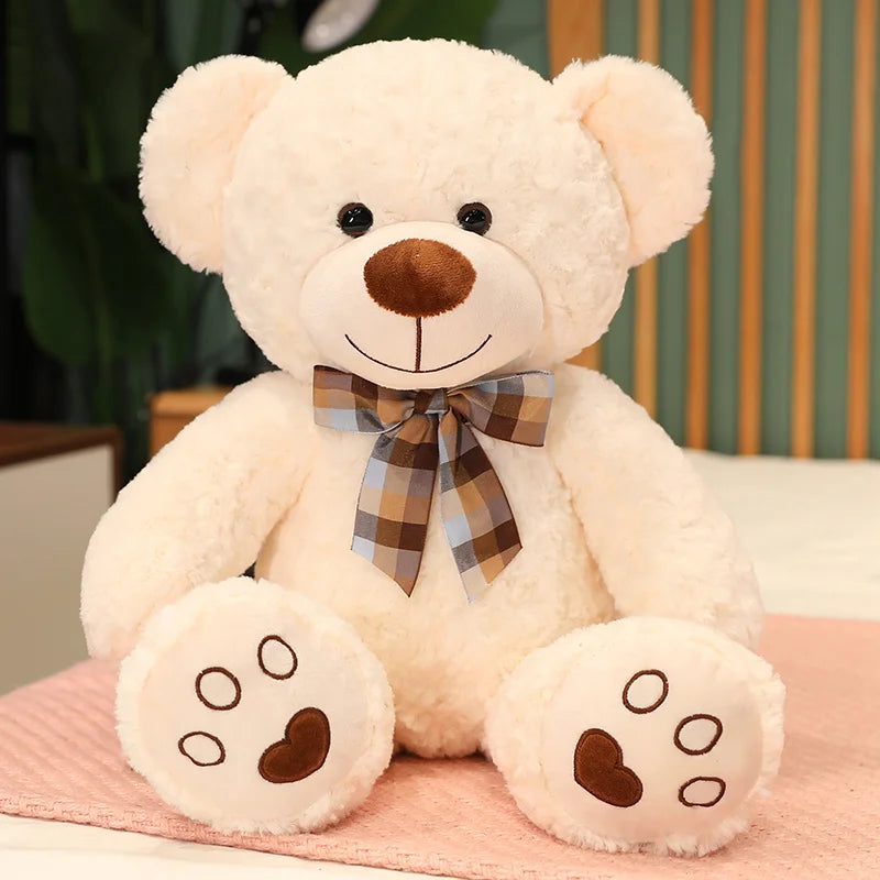 Orso Peluche Con Papillon Kawaii 35 50 60 Cm Cuscino Morbido Per Bambini Ragazze Regalo Perfetto Per Bimbi E Ragazze