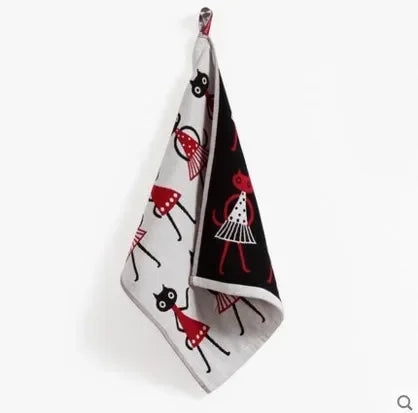 Asciugamano Viso Tre Strati in Garza di Cotone per Bambini e Ragazzi Morbido e Assorbente con Grafica Animale Jacquard