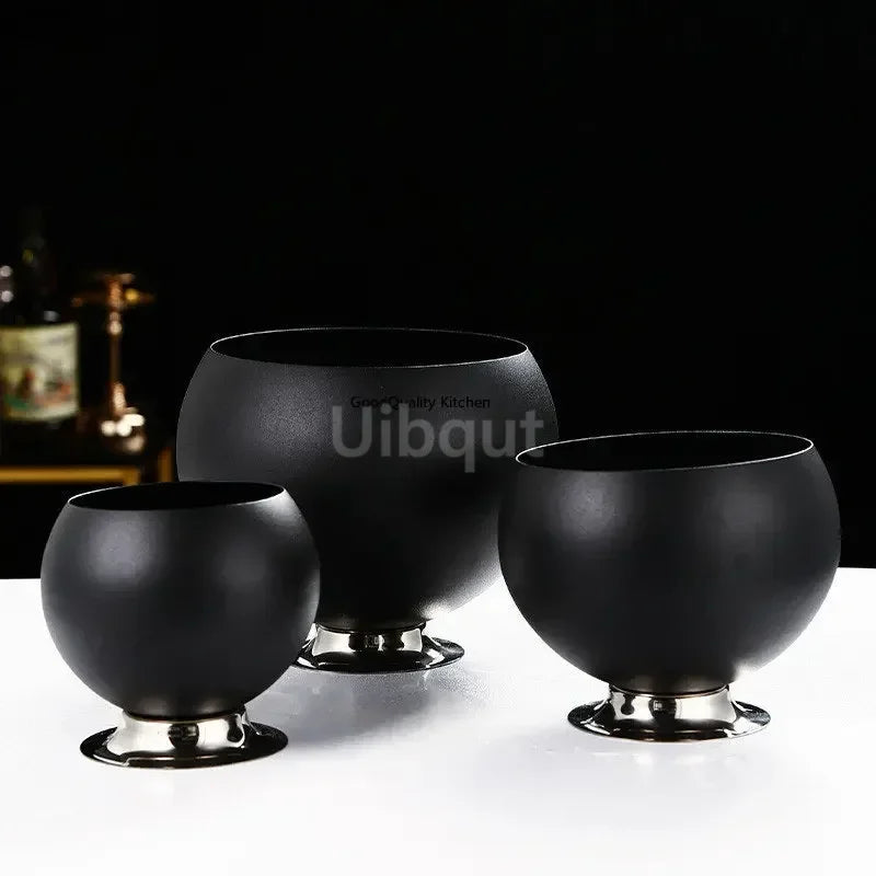 Secchiello Del Ghiaccio Dorato Creativo Per Whisky E Birra Strumenti Da Bar Per Vino Dispositivo Di Raffreddamento