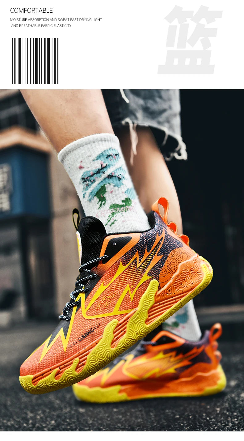 Scarpe Da Basket Professionali Da Uomo Per Allenamento Di Alta Qualità Imbottite E Impermeabili Da Campo Unisex