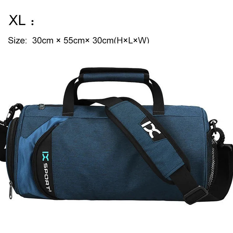 Borsa Palestra XL IX Plus Wet Dry Fitness Sacco Per Scarpe Yoga Viaggio Grande Capacità 36 55 Litri Uomo Donna
