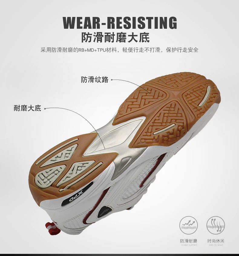 Scarpe Da Badminton All Aperto Professionali Antiscivolo Traspiranti Uomo Donna JumpMore FL19103072