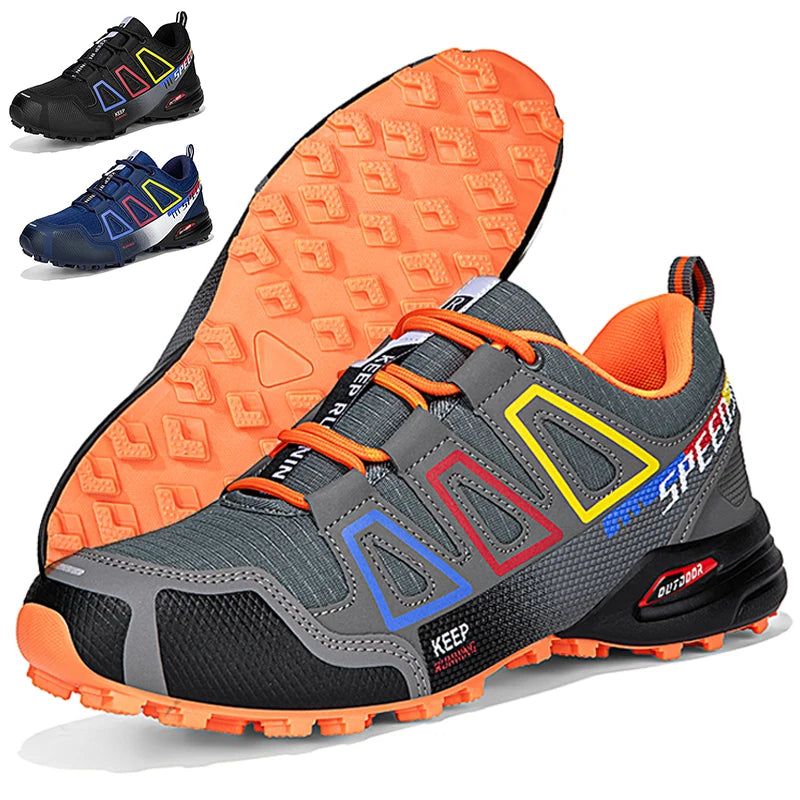 Scarpe Da Ciclismo Da Uomo Impermeabili Traspiranti Esterni Montagna Antiscivolo Resistente Usura Allenamento Trekking