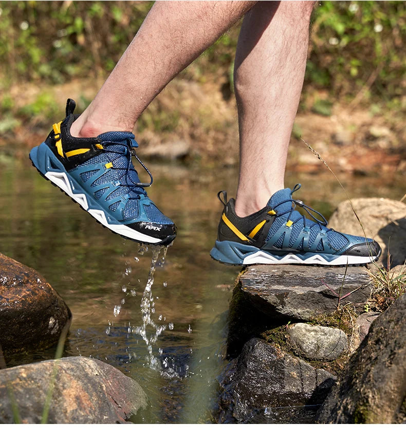 Scarpe Da Trekking Estive Traspiranti Per Uomo E Donna All Aperto Campeggio Pesca Aqua RAX