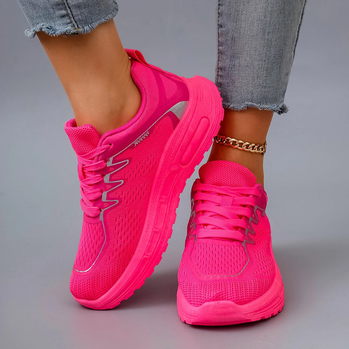 Scarpe Basse Da Donna In Mesh Traspirante Per Estate Scarpe Da Ginnastica Casual Spedizione Gratuita