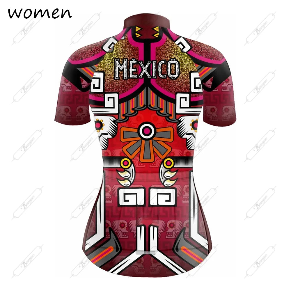 Maglia Da Ciclismo Donna Estate Premium Traspirante Team Racing Abbigliamento Da Ciclismo Maglia Da Bici Corta
