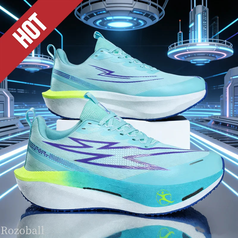 Scarpe da Corsa Sportive Unisex per Maratona Traspiranti Leggere Comode Sneakers Atletiche con Ammortizzazione ad Aria
