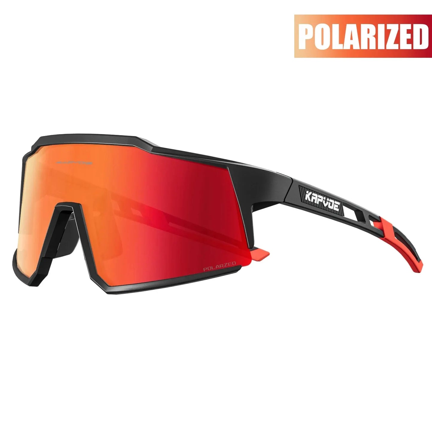 Kapvoe Occhiali Da Ciclismo Polarizzati UV400 Leggeri Per Bici Strada MTB Attrezzatura Sportiva