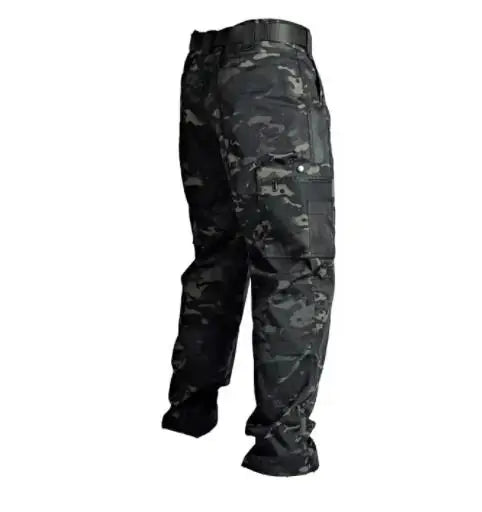 Pantaloni Tattici Da Uomo Impermeabili Cargo Pantaloni Da Combattimento Resistente All Usura Esterni Cotone Poliestere