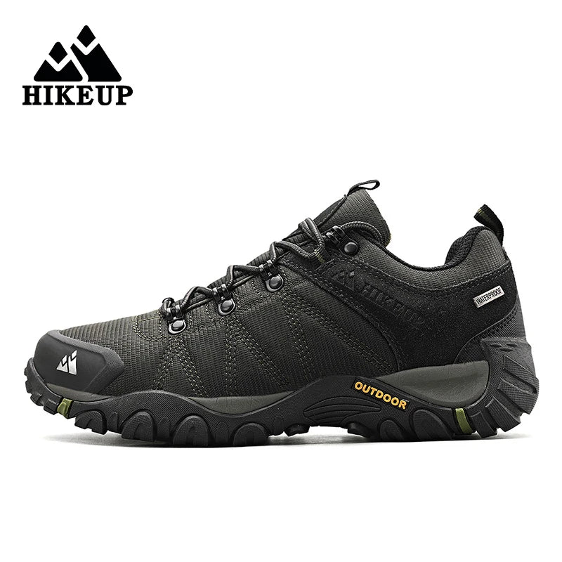 HikeUp Scarpe Da Trekking Da Uomo Antiscivolo Traspiranti Per Esterno Resistente A Spruzzi Da Montagna Per Turismo
